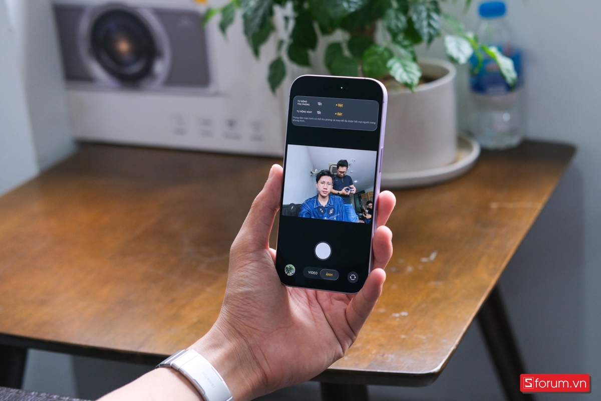 Camera selfie của iPhone 17
