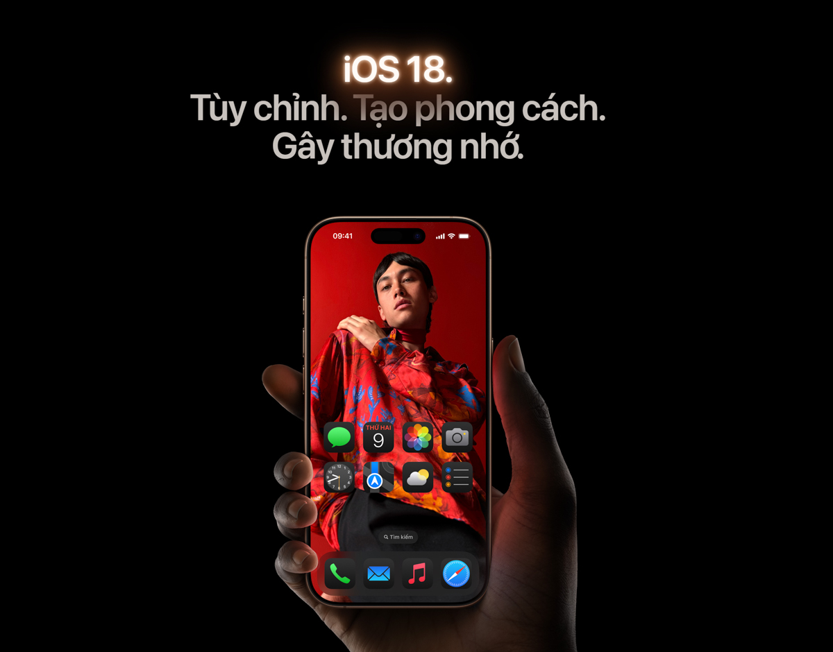 iOS 18 với nhiều sự thay đổi