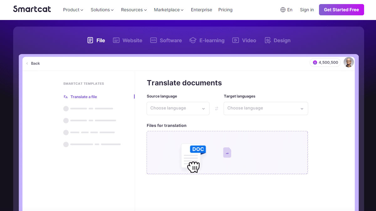 AI dịch tài liệu online miễn phí
