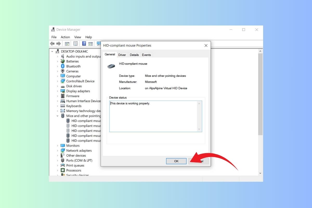 Cách kiểm tra driver touchpad trên laptop - bước 4