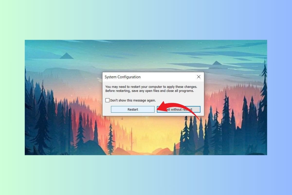 Cách sửa lỗi touchpad không hoạt động trên laptop bằng chế độ safe mode - bước 3