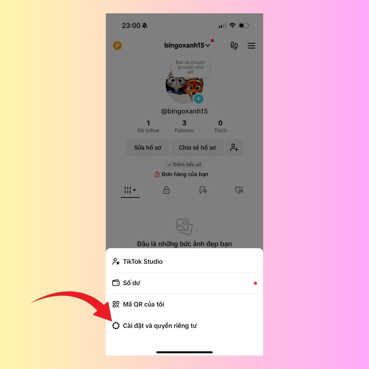 Xóa video đã xem trên TikTok hình 3