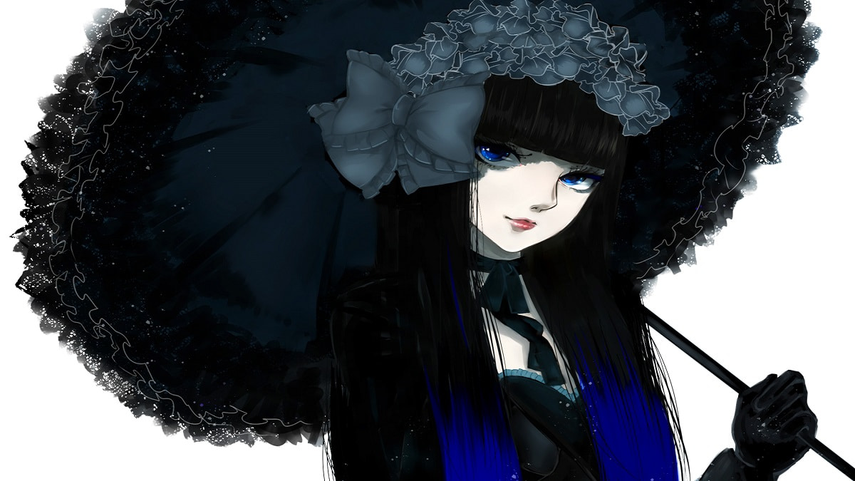 Ảnh anime girl lạnh lùng vô cảm ngầu