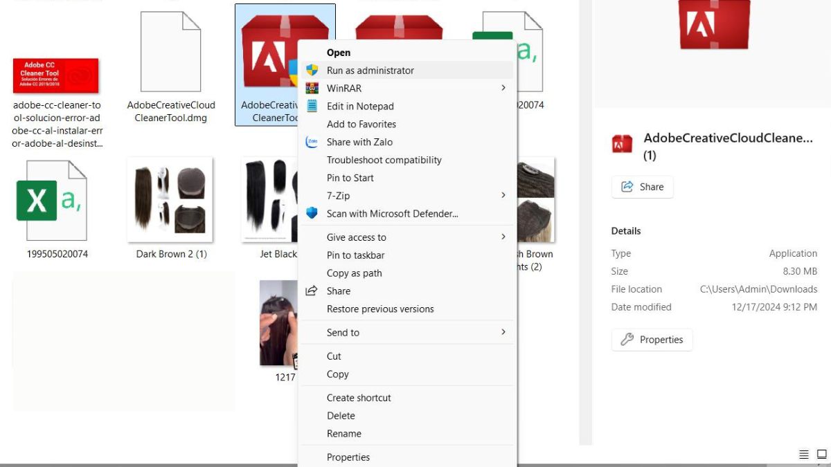 adobe creative cleaner tool