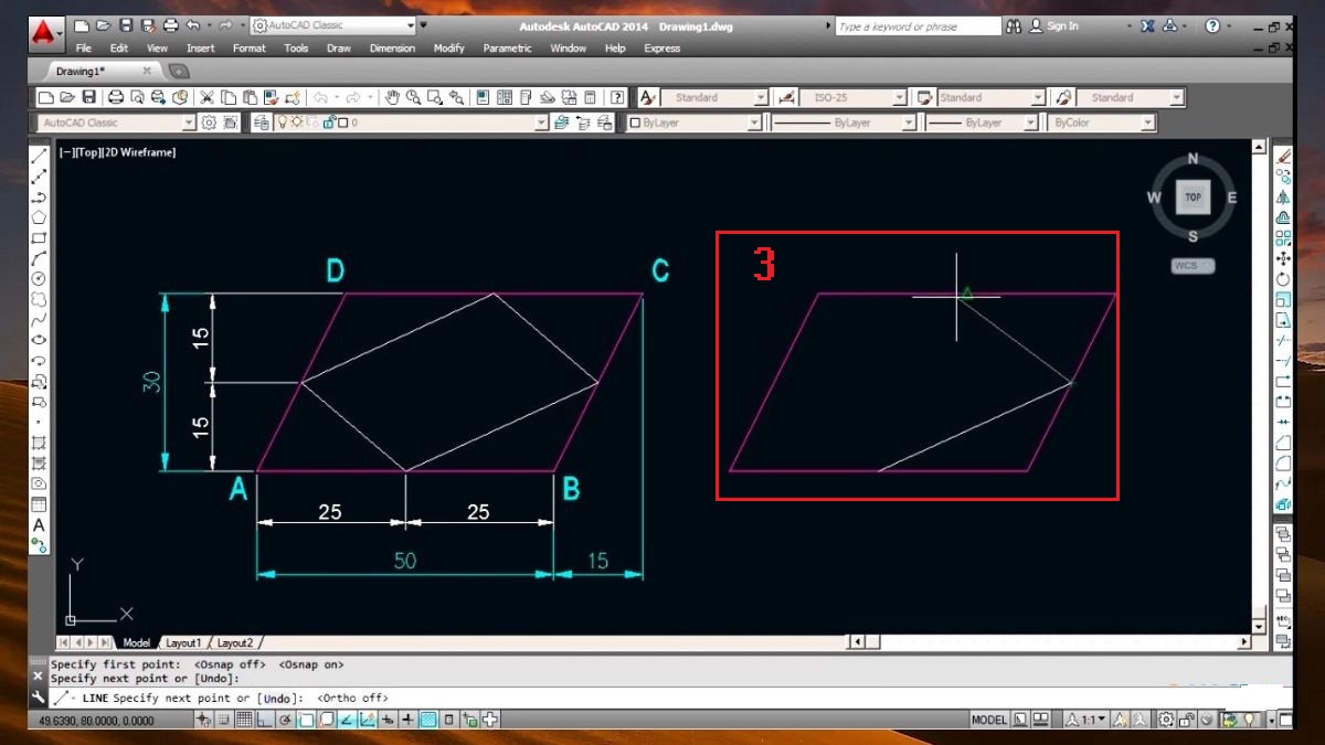 truy bắt điểm trong cad