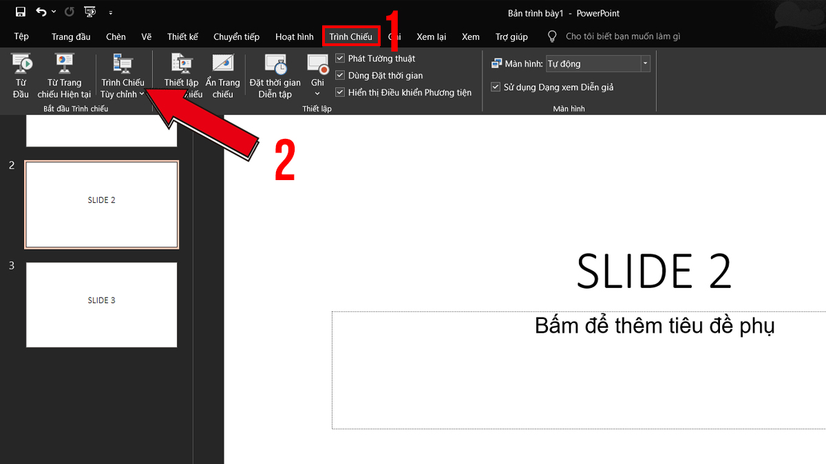 cách chèn thêm slide mới trong powerpoint