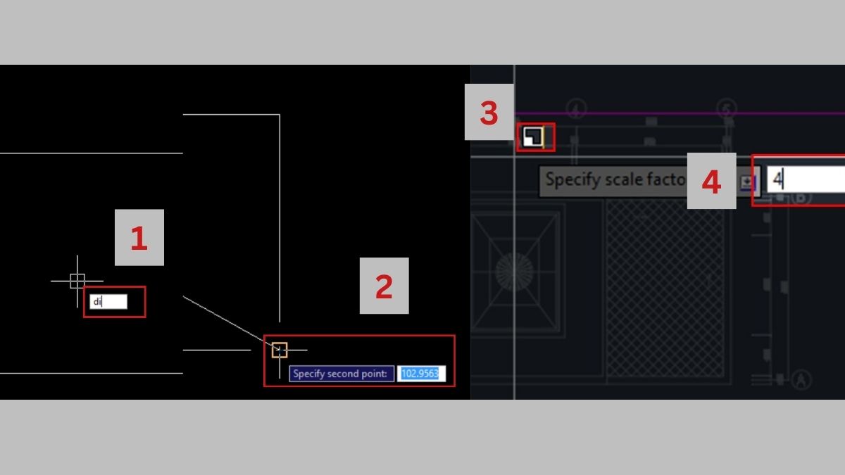 cách chỉnh số kích thước trong cad