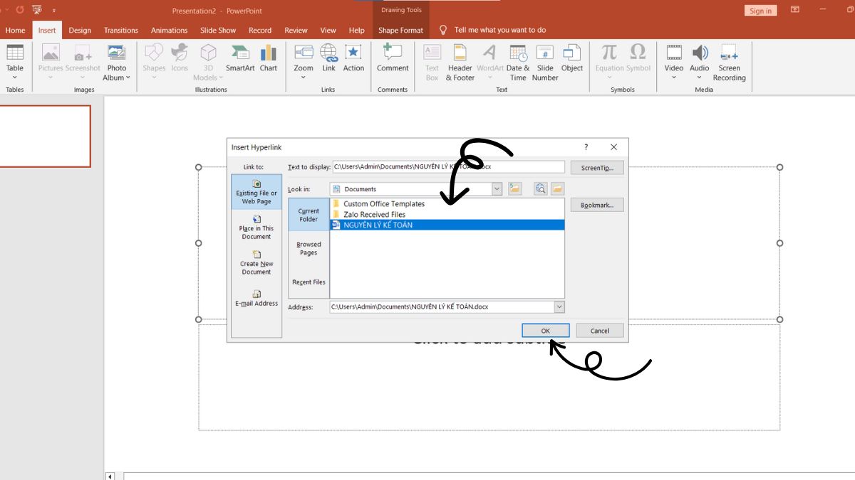 giảm dung lượng file powerpoint trực tuyến