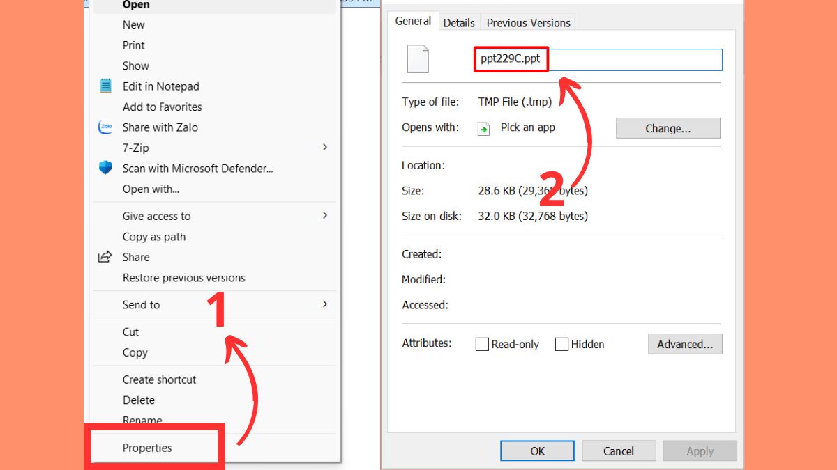 lấy lại file powerpoint chưa lưu