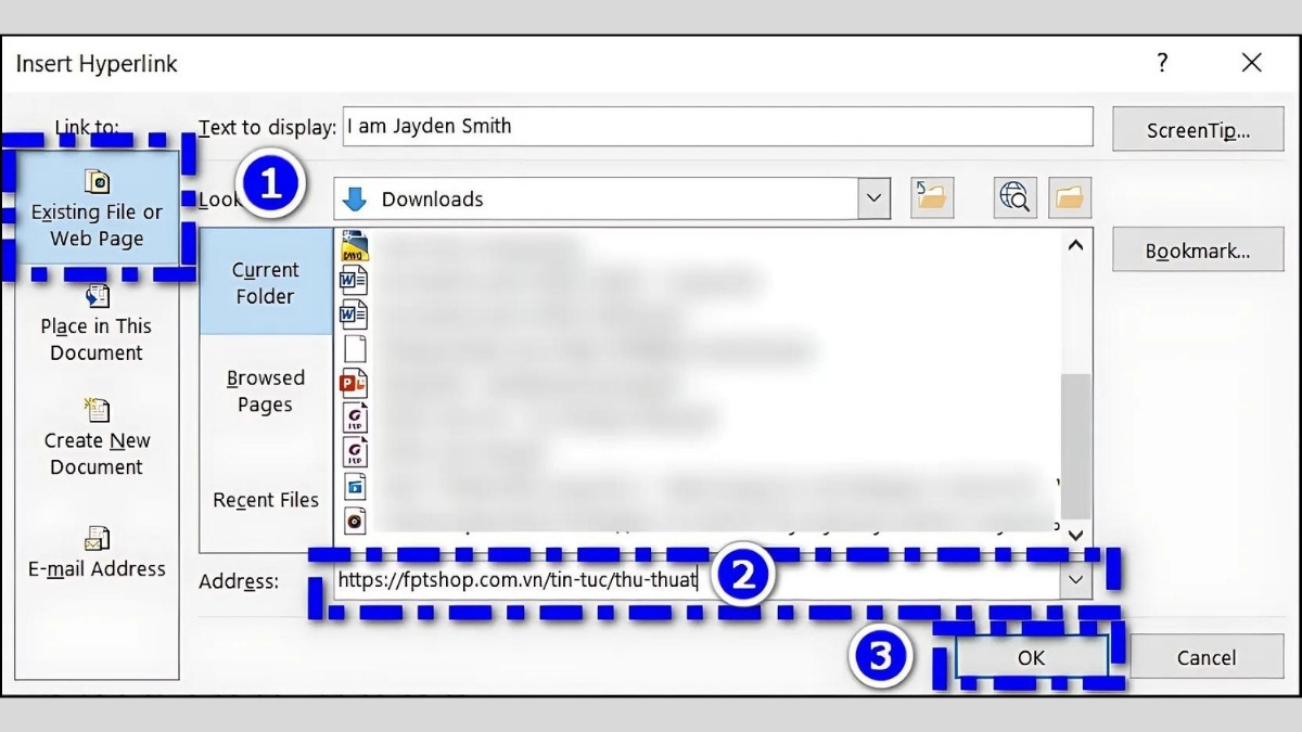 cách tạo liên kết slide trong powerpoint