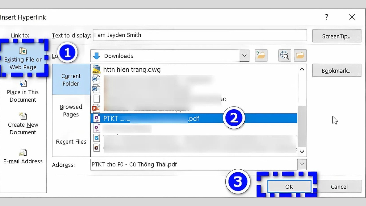 cách liên kết slide trong ppt