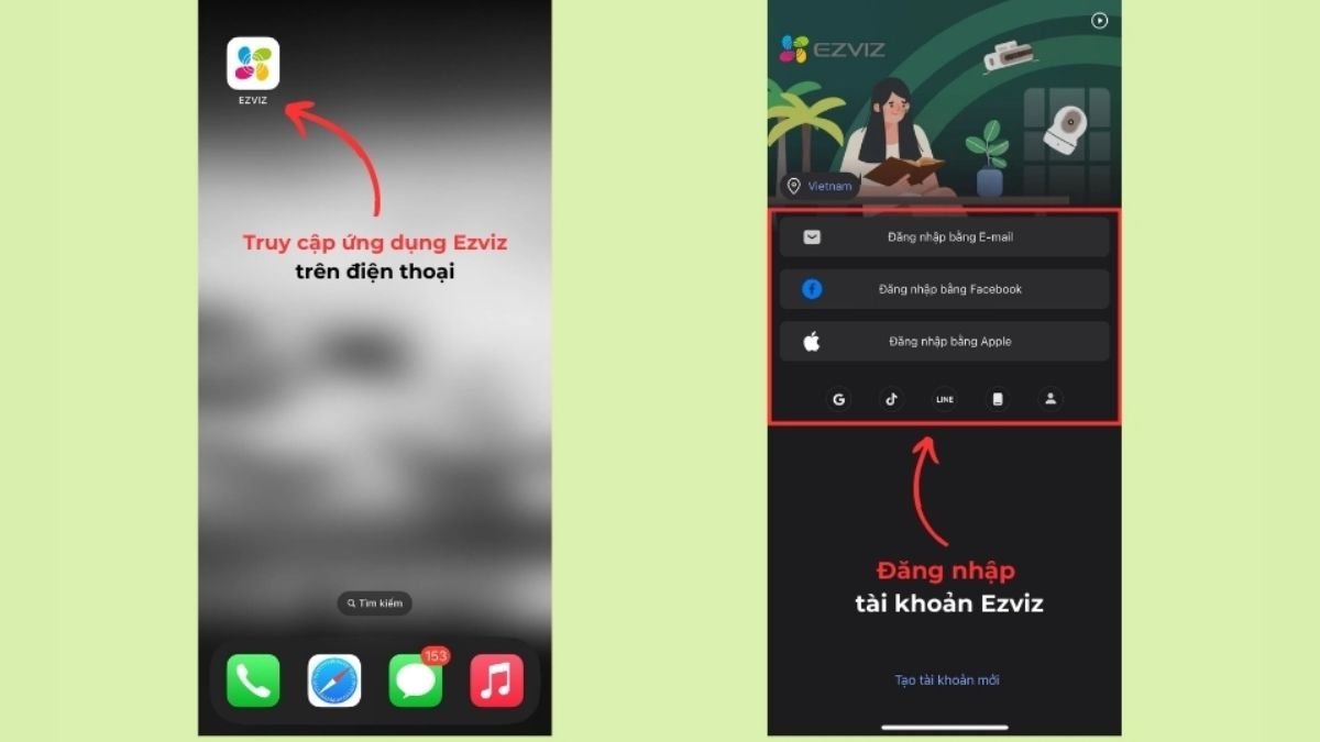 camera ezviz không ghi hình