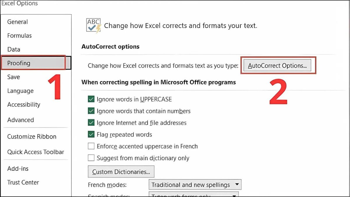 cách đánh dấu tick trong excel