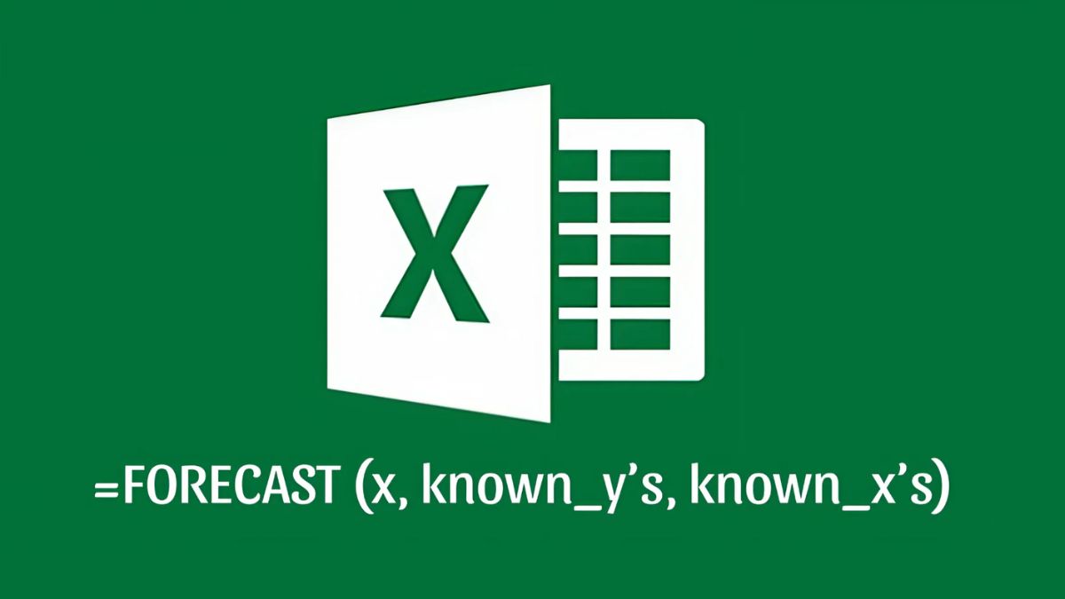 Hàm forecast trong excel