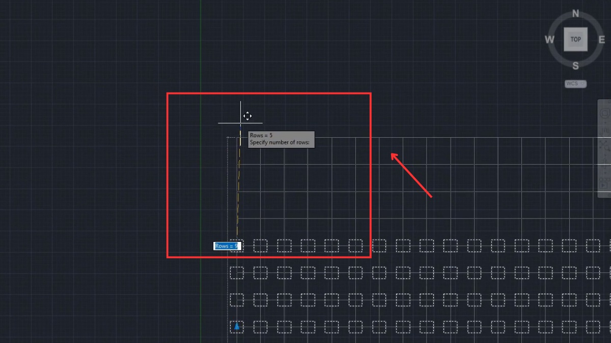 cách dùng lệnh array trong cad