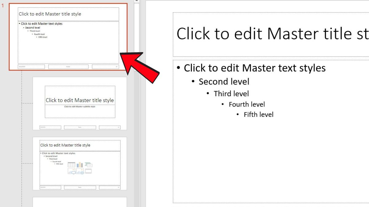 slide master trong powerpoint là gì