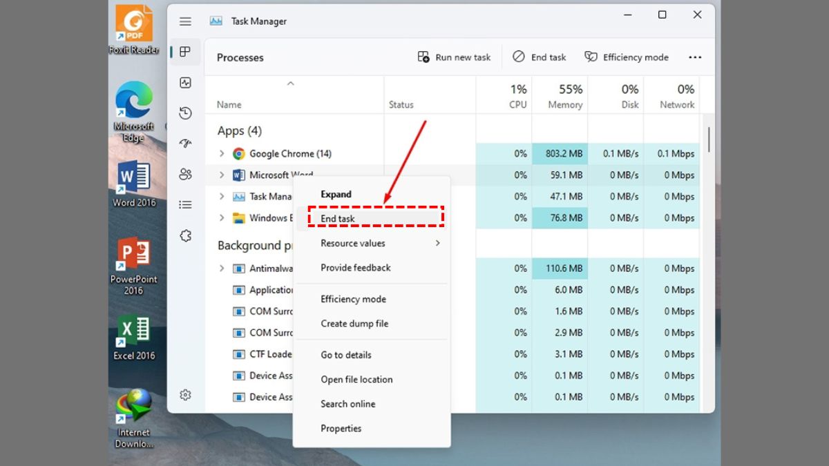 lỗi the system cannot find the file specified