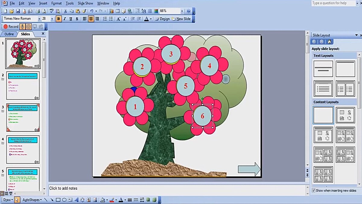 trò chơi trên powerpoint cho học sinh tiểu học