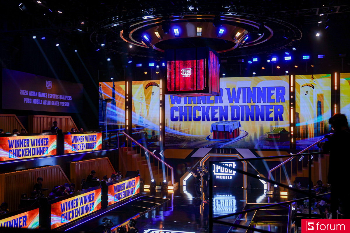WINNER WINNER CHICKEN DINNER câu thương hiệu dành cho Top 1 của trận đấu vang vọng khắp phòng