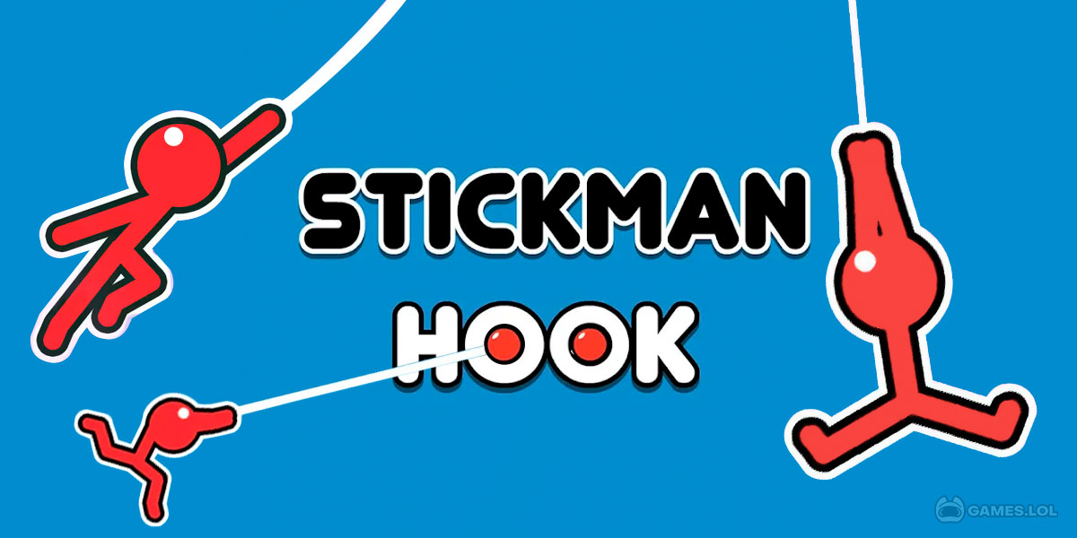 Stickman Hook: Khéo léo đu dây vượt chướng ngại vật cùng anh chàng Stickman.