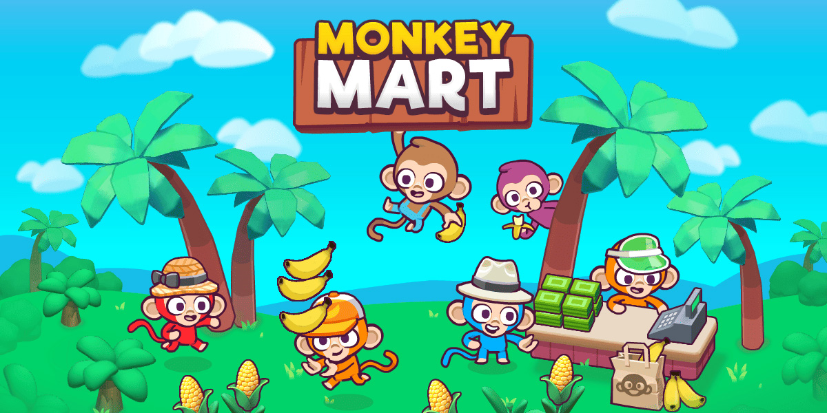Monkey Mart: Tự tay quản lý và xây dựng siêu thị của riêng bạn trong Monkey Mart.