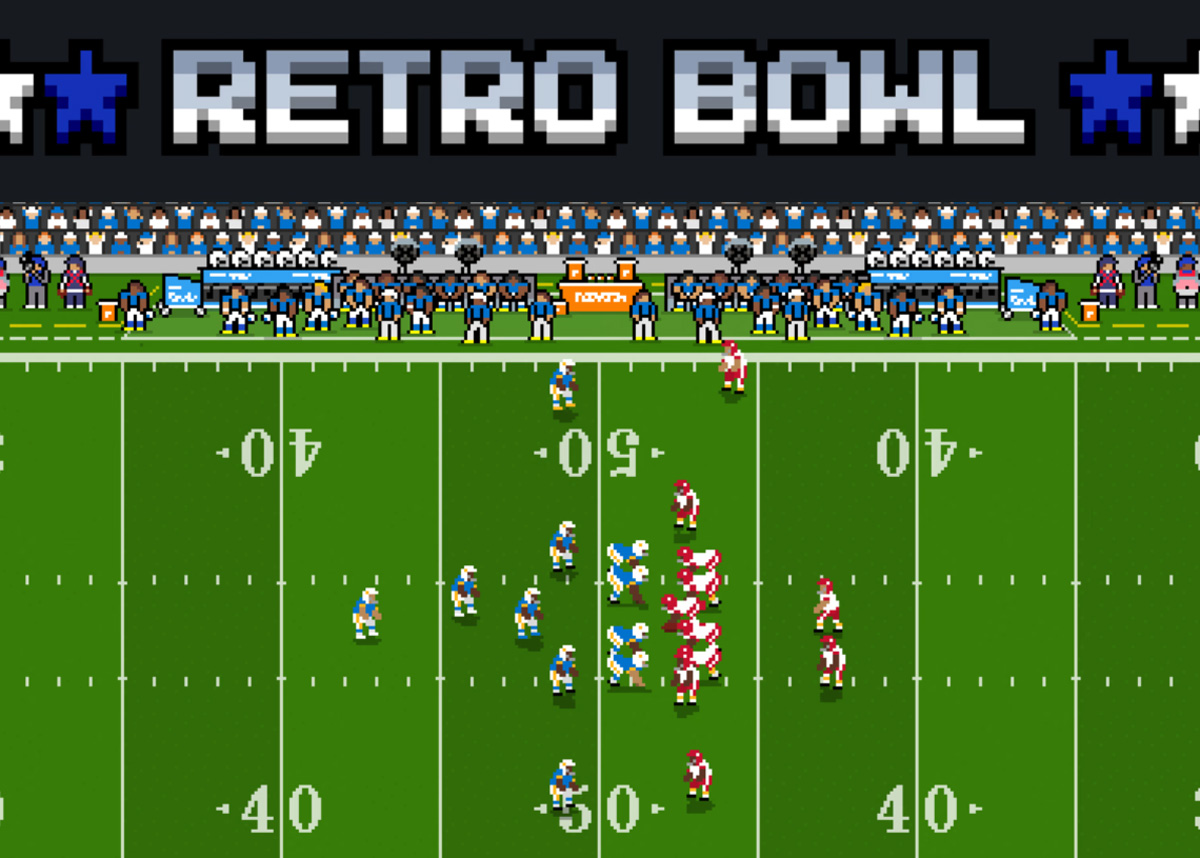 Retro Bowl: Sống lại ký ức với tựa game bóng bầu dục đồ họa pixel Retro Bowl.