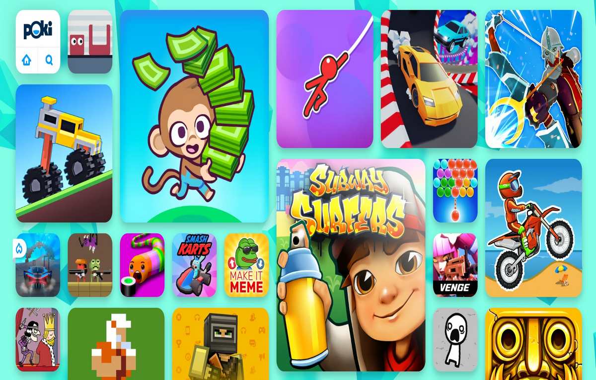 Top game Poki 1 người hay nhất – Chơi một mình vẫn cuốn hàng giờ