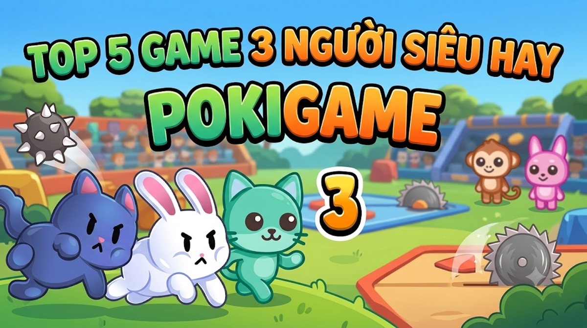 Top 5 game Poki 3 người hay – Rủ thêm bạn nhảy vào là vui liền