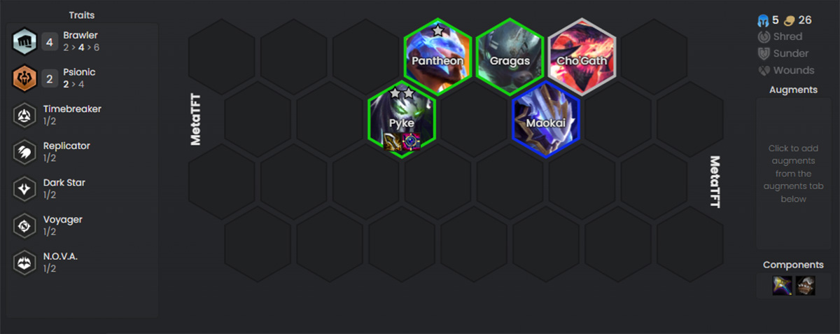 Lõi anh hùng Gragas ĐTCL mùa 17