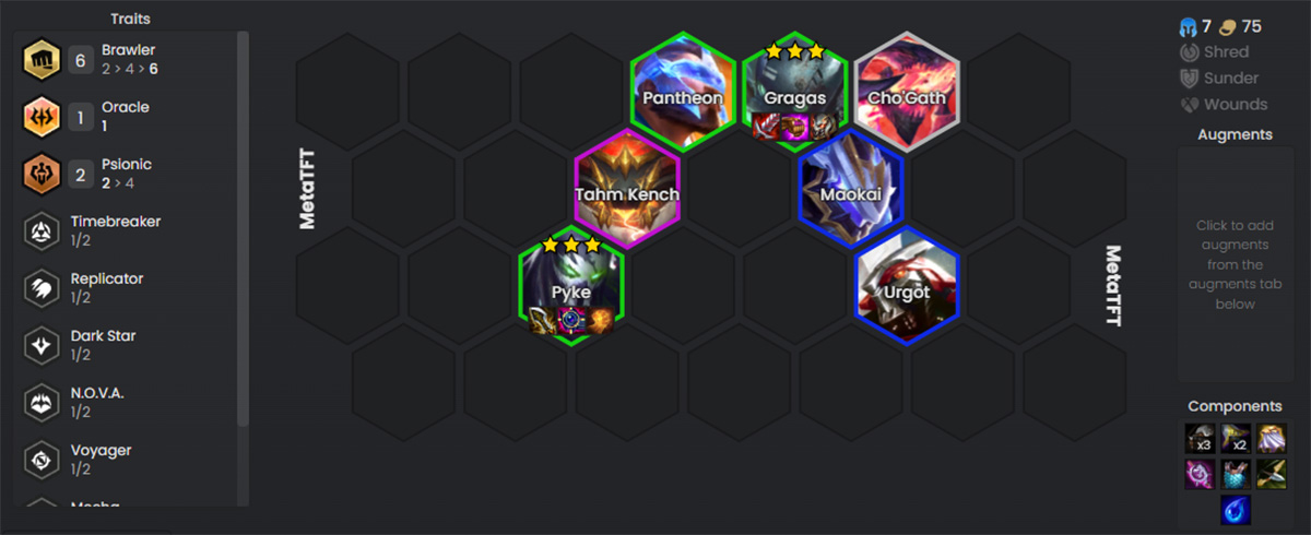 Lõi anh hùng Gragas ĐTCL mùa 17