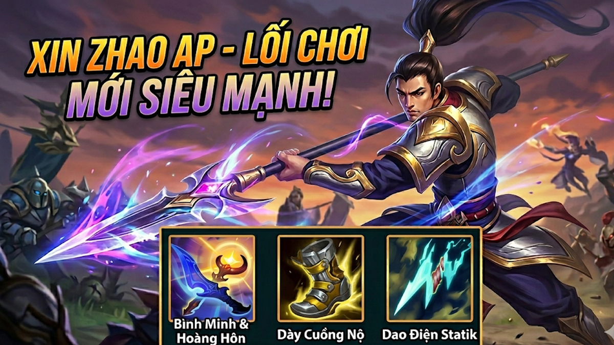 Đừng vội report Xin Zhao AP Top, đây là lối chơi giấu bài cực lỗi hiện tại