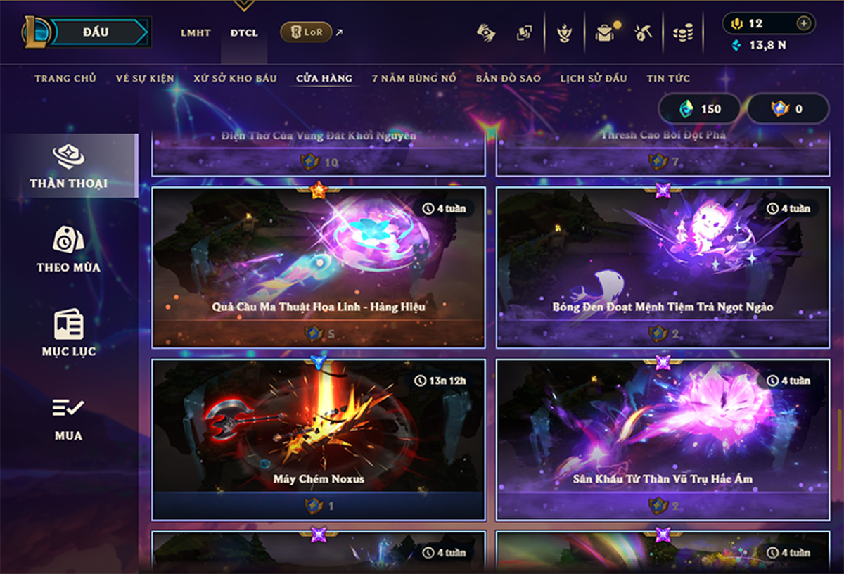 Chưởng Lực Ahri Hàng Hiệu và Jhin Vũ Trụ Hắc Ám Đột Phá góp mặt làm nức lòng cộng đồng game thủ.
