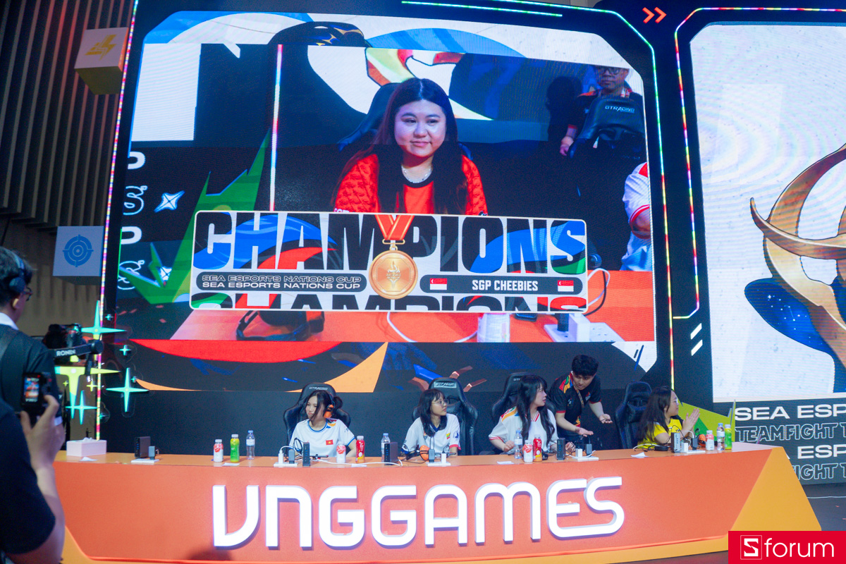 CHEEBIES chính thức trở thành nhà vô địch ĐTCL tại Sân khấu thi đấu ĐTCL tại SEA Esports Nations Cup 2026