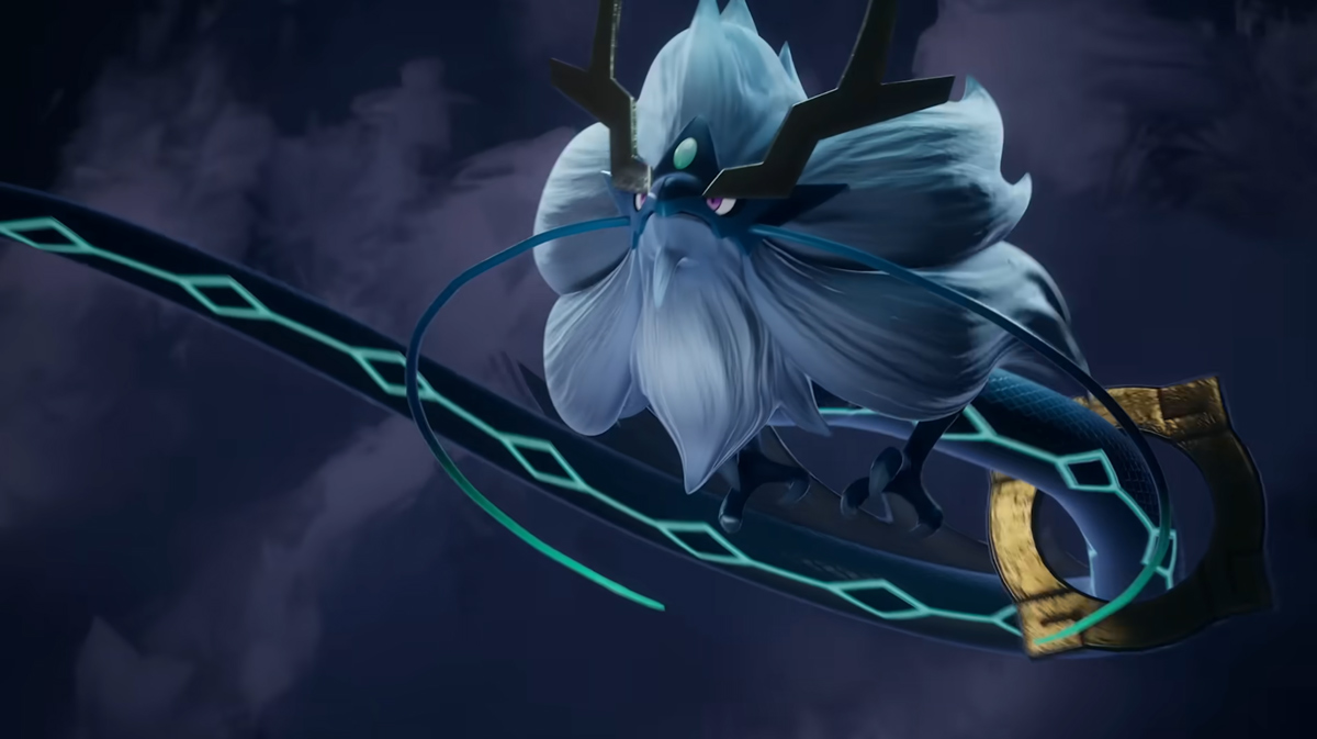 Chân dung một Pal Legendary với vẻ ngoài bí ẩn.