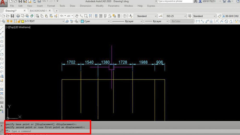 Cách xử lý lỗi Autocad bị nhảy kích thước bước 3