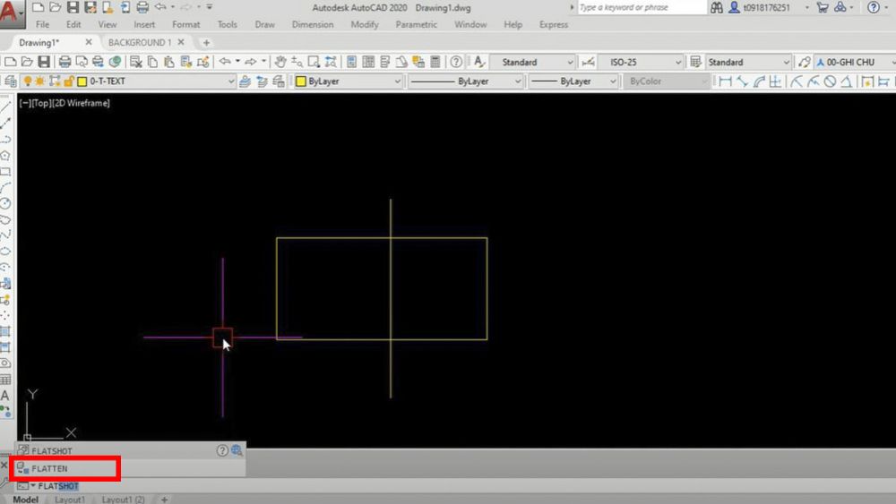 Cách xử lý lỗi Autocad không thể bo góc bằng Fillet bước 1