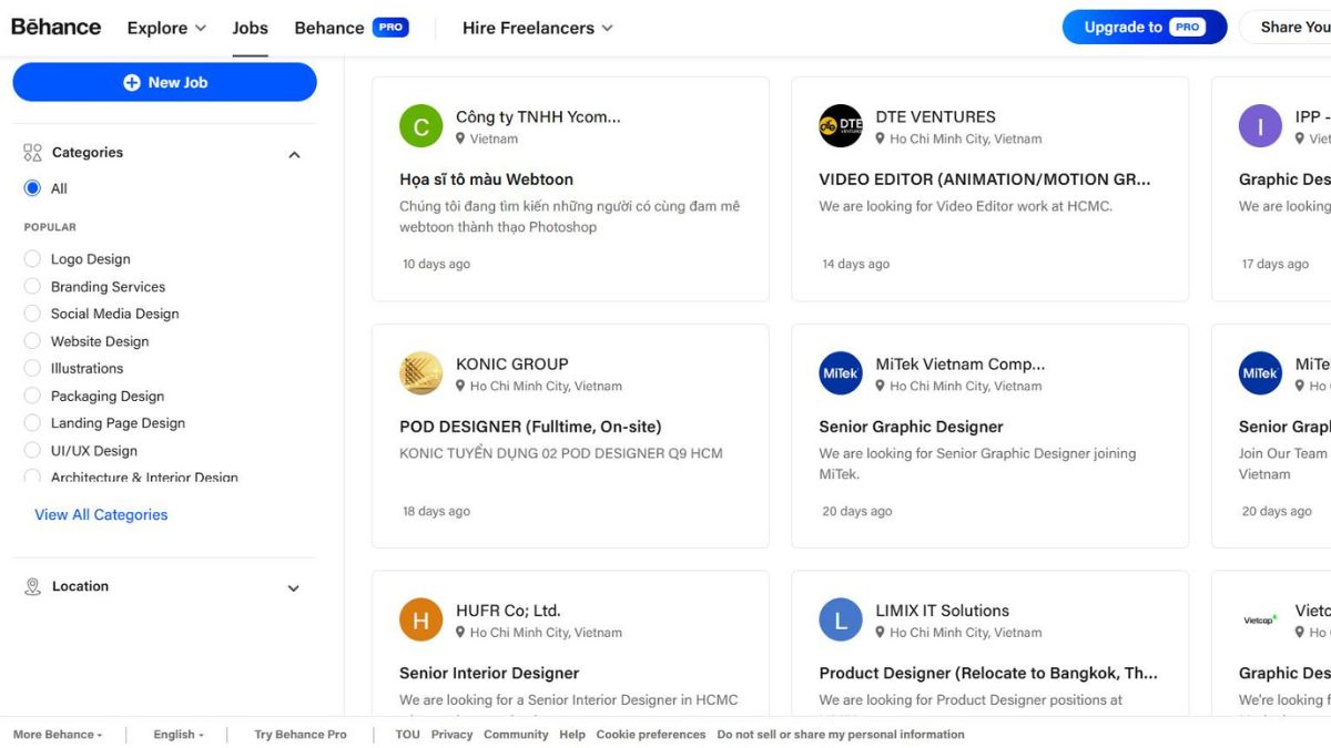Ứng dụng của Behance 3