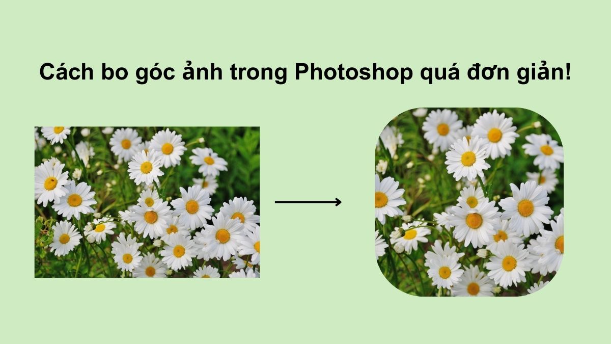Mách bạn: Cách bo góc ảnh trong Photoshop quá đơn giản!
