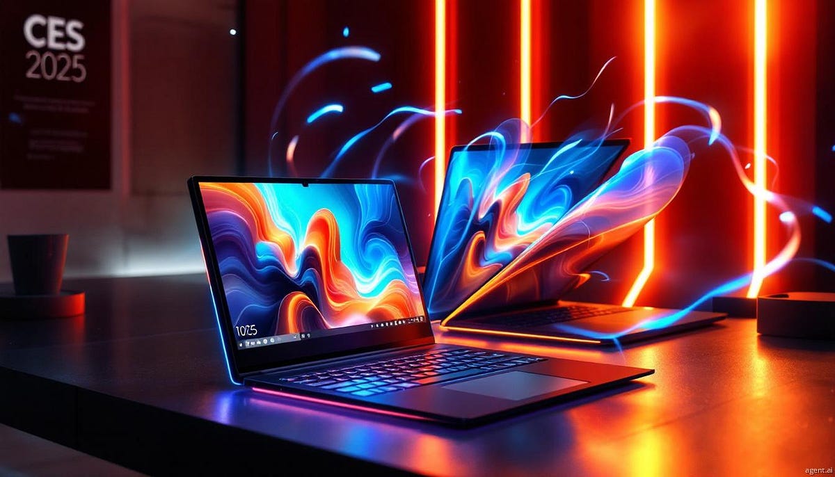 10 mẫu laptop khiến doanh nhân và game thủ thèm thuồng tại CES 2025