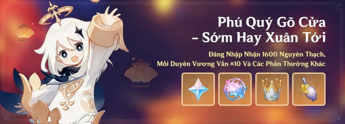 Toàn tập sự kiện Tết 2025 Genshin Impact và các phần thưởng cho game thủ