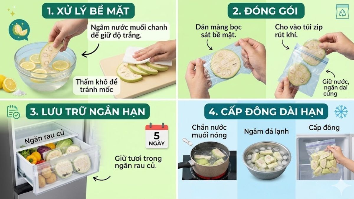 Mẹo giữ mít non tươi lâu trong tủ lạnh