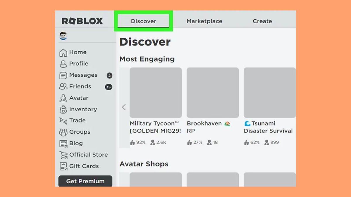 Cách cập nhật Roblox trên máy tính bước 1