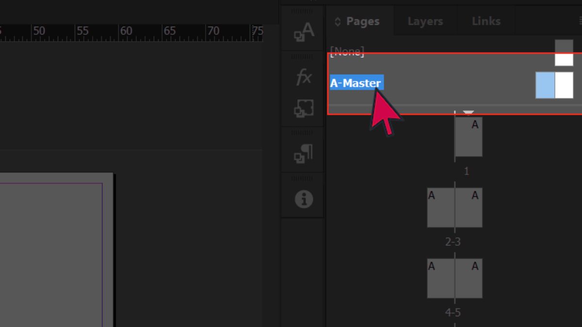 Cách đánh số trang trong InDesign tự động bước 2