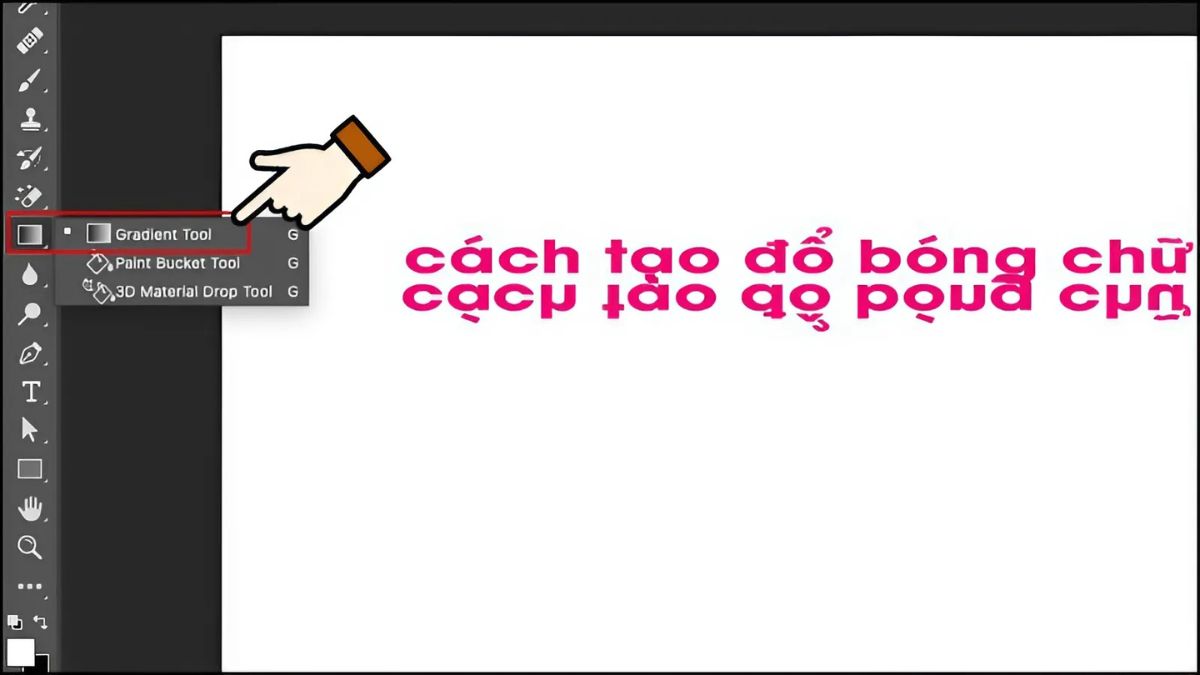 Cách đổ bóng trong Photoshop cách 3 bước 4