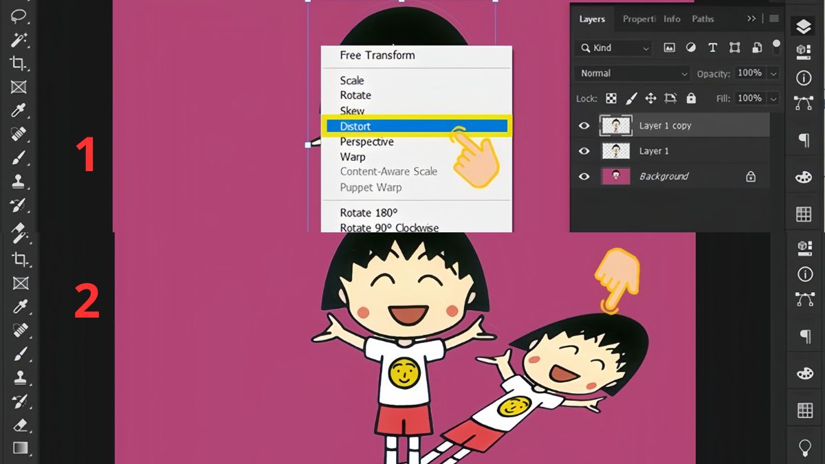 Cách đổ bóng trong Photoshop cách 5 bước 3
