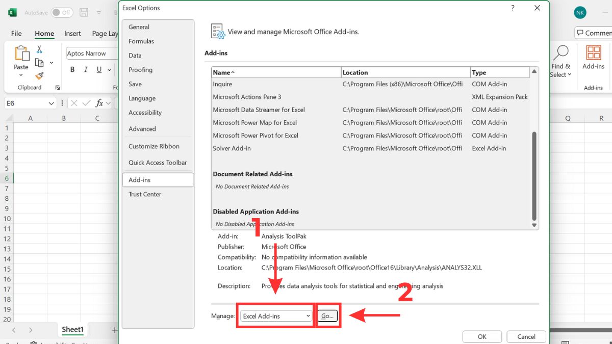 Cách hiển thị hết nội dung trong ô Excel cách 5 bước 2