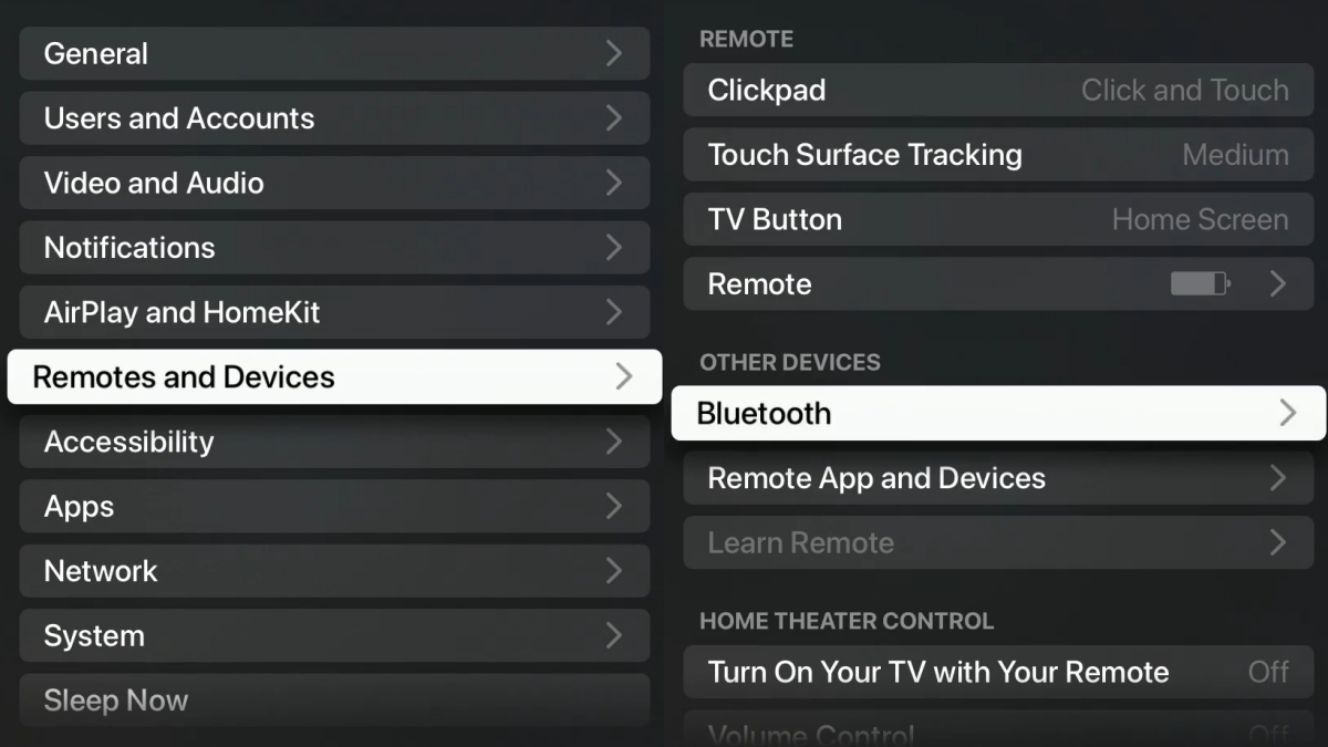 Hướng dẫn cách kết nối AirPods với Apple TV bước 2