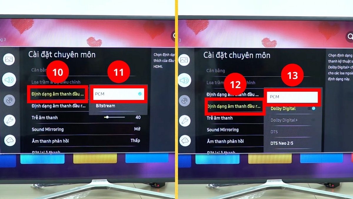 Cách kết nối tivi Samsung với loa ngoài qua cổng Optical bước 3 1