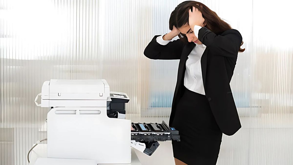 Cách kết nối máy in với máy tính và lỗi 2
