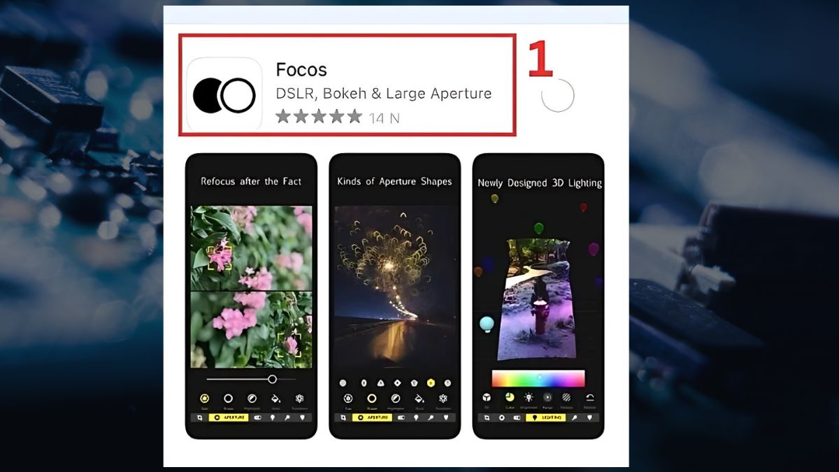 Cách làm mờ ảnh trên iPhone bằng app bước 1
